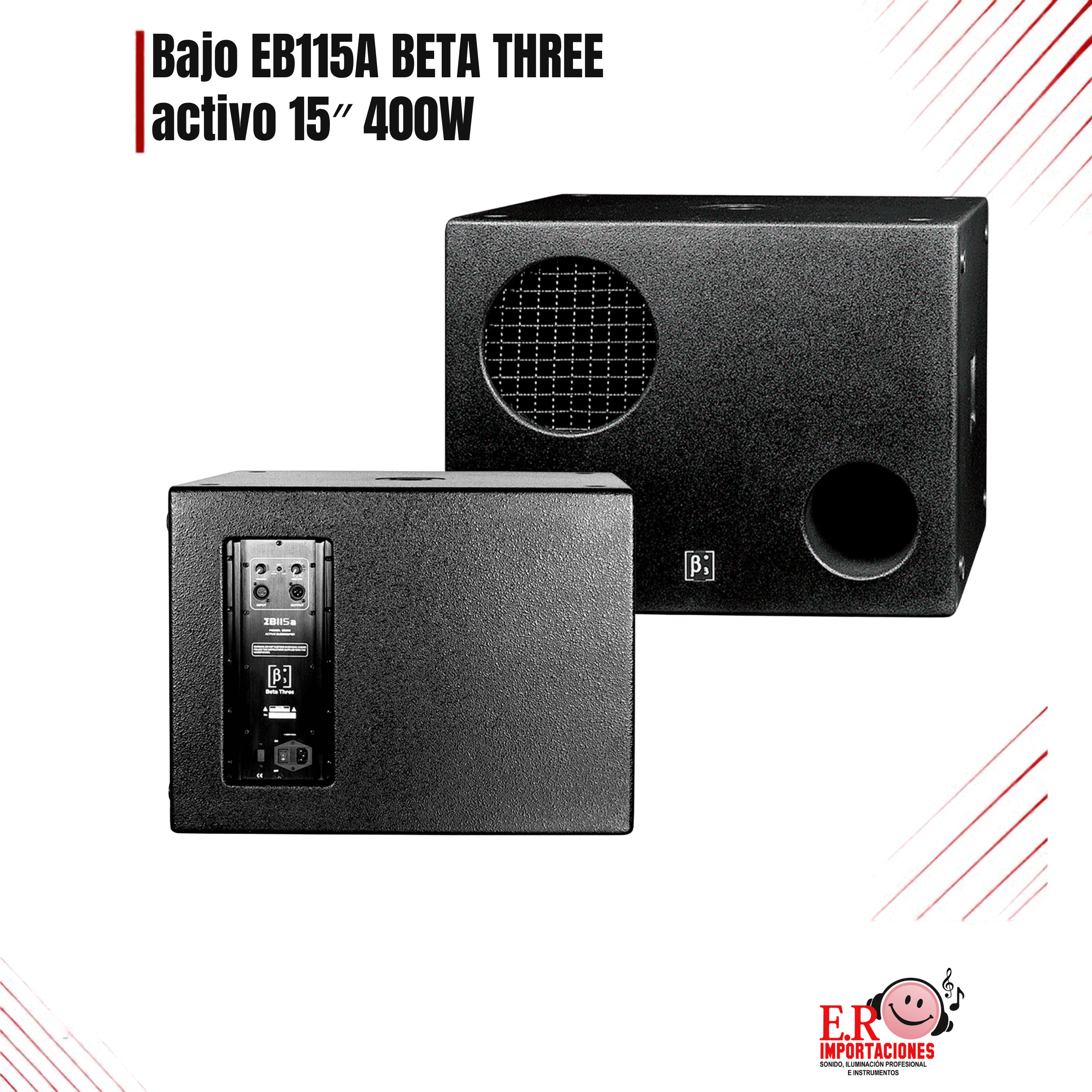 BAJO ACTIVO EB115A BETA THREE: imagen 1