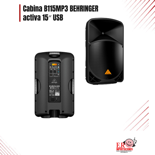 CABINA ACTIVA B115MP3 BEHRINGER