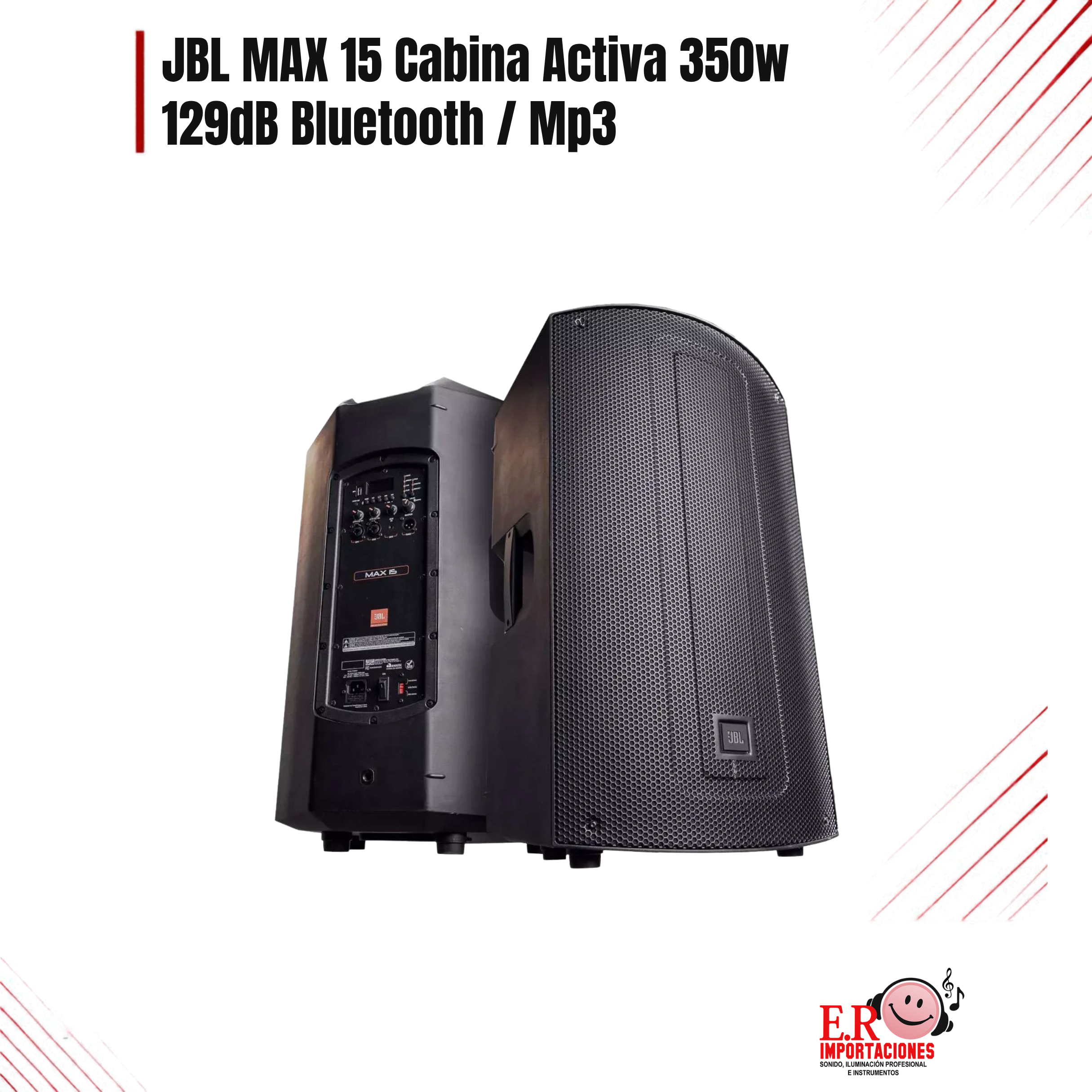 CABINA ACTIVA 15" MAX 15 JBL: imagen 1