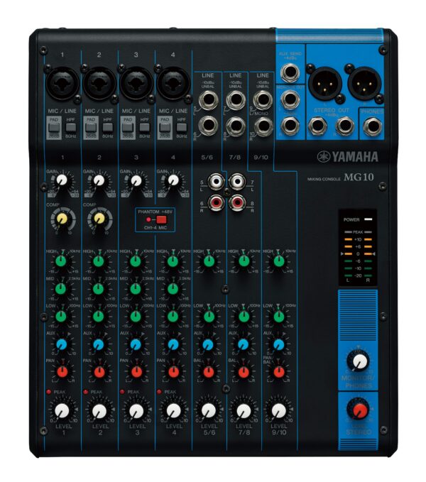 MEZCLADORA ANALOGA DE 10 CANALES MG10 YAMAHA: imagen 2