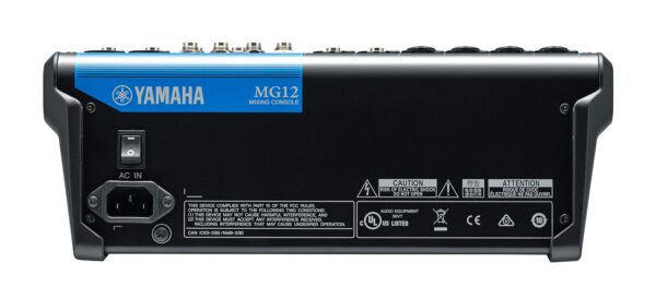 MEZCLADORA ANALOGA DE 12 CANALES MG12 YAMAHA: imagen 2