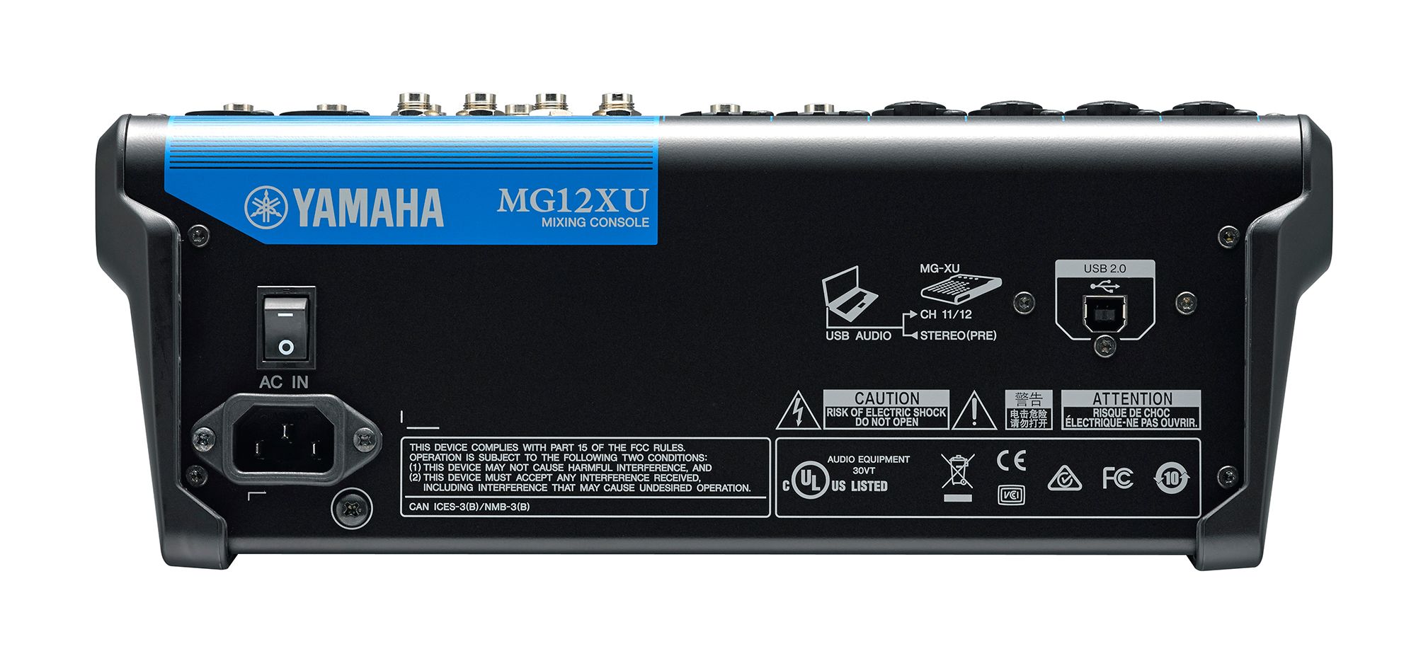 MEZCLADORA ANALOGA DE 12 CANALES CON EFECTOS Y USB INTERFACE MG12XU YAMAHA: imagen 2