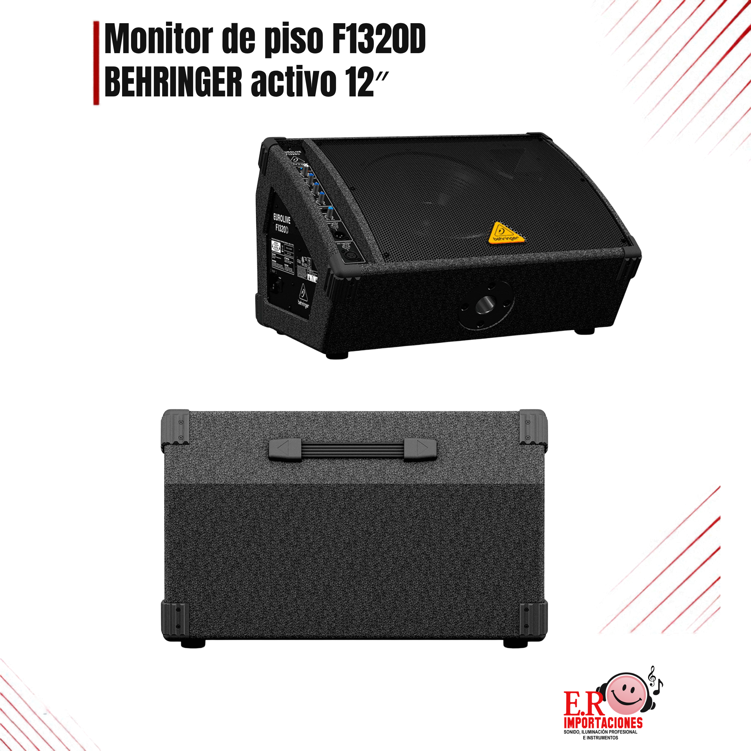MONITOR DE PISO F1320D BEHRINGER: imagen 1