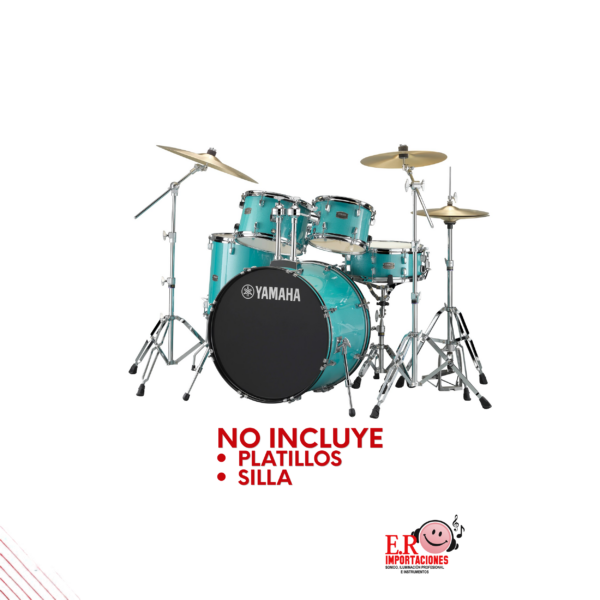 BATERIA ACUSTICA RDP2F5 YAMAHA TURQUOISE GLITTER