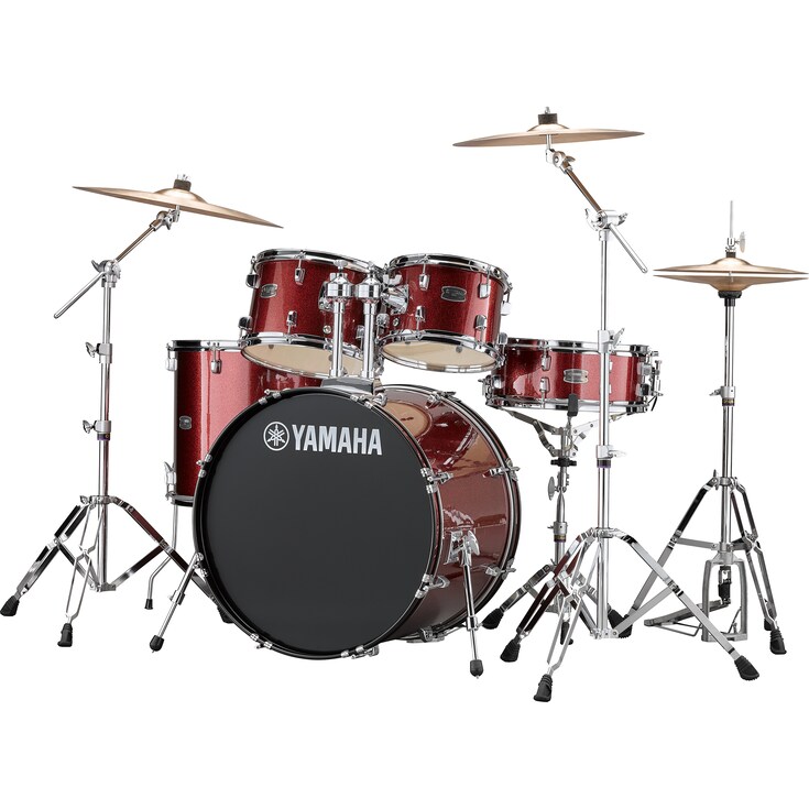 BATERIA ACUSTICA RYDEEN RDP2F5 YAMAHA VINO TINTO: imagen 2