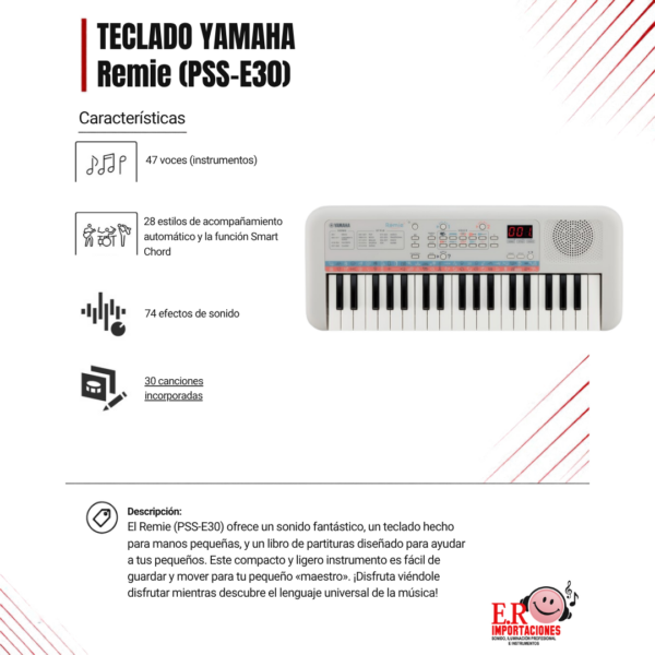 TECLADO PSS-E30 YAMAHA