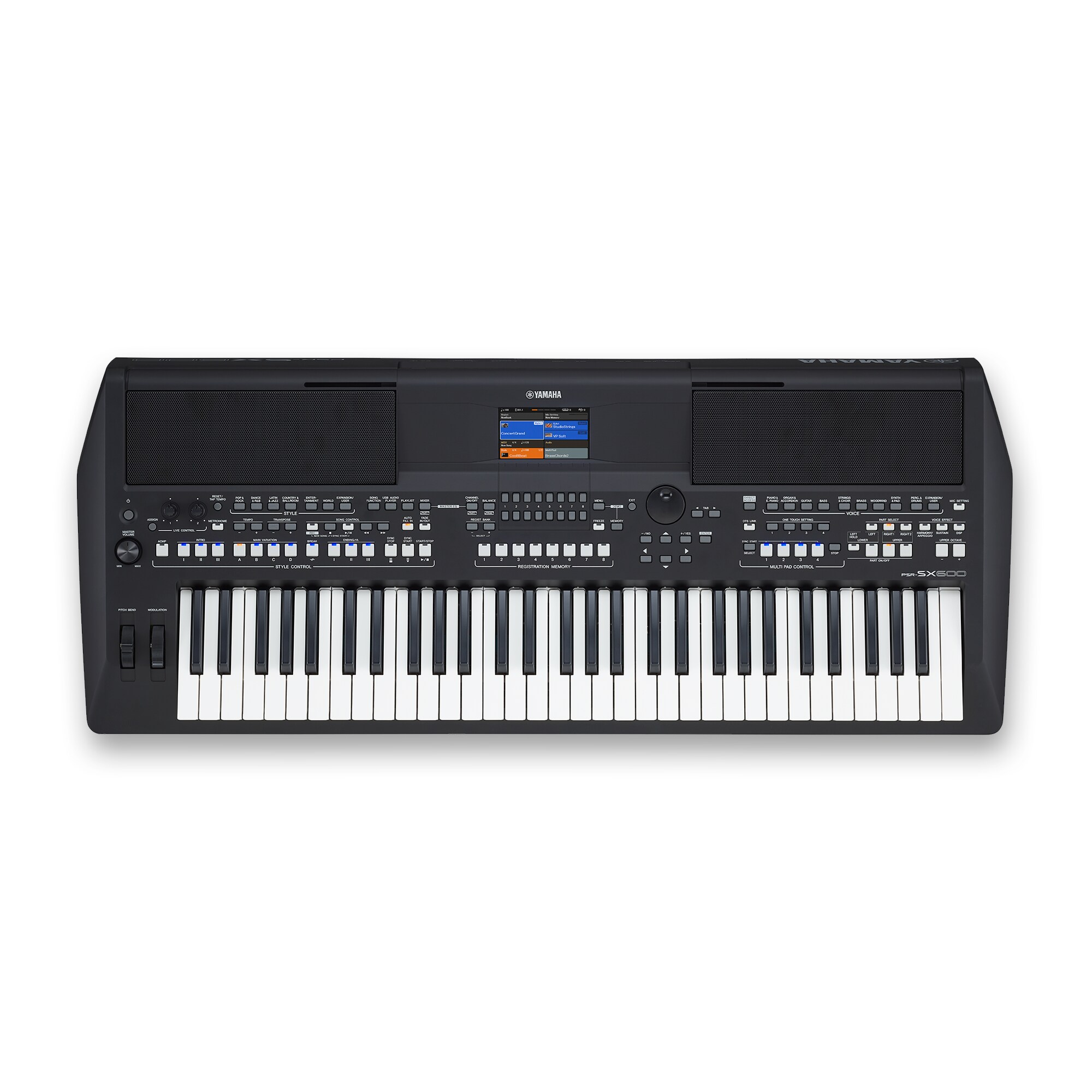 TECLADO PSR-SX600 YAMAHA: imagen 2