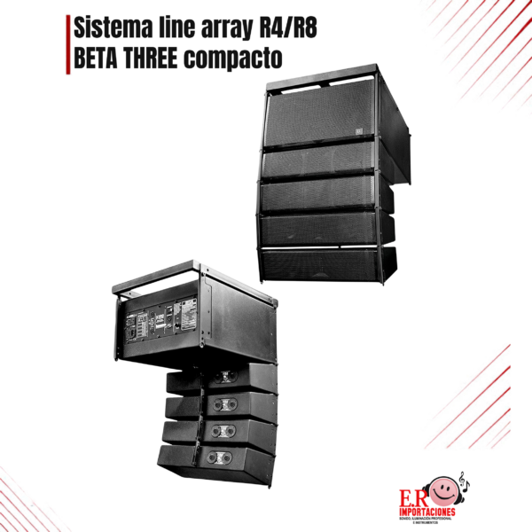 CABINA LINE ARRAY R4/R8 (ALA) BETA THREE